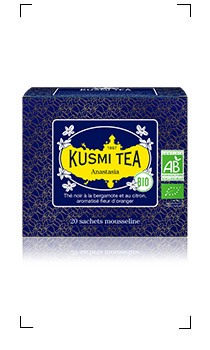 Kusmi Tea / ANASTASIA BIO 20 SACHETS MOUSSELINES